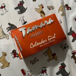 Hosiery Calendar Girl Pantyhose - Orange